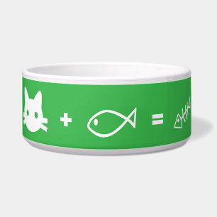 Comedero Matemática del gato