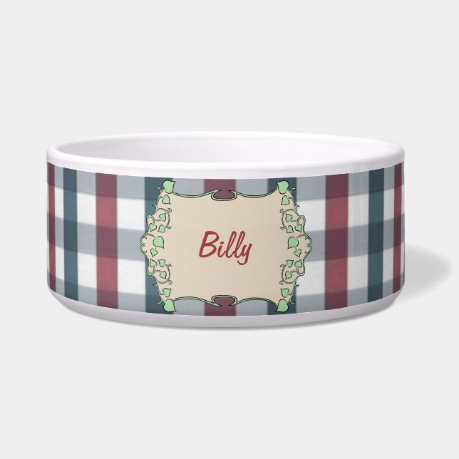 Comedero Maxi Tartan (Frente)