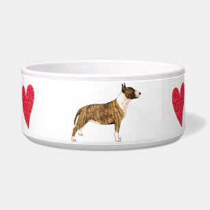 Comedero Me encanta mi Mini Bull Terrier