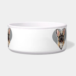 Comedero ME ENCANTAN LOS BULLDOGES FRANCESES, Personalizado