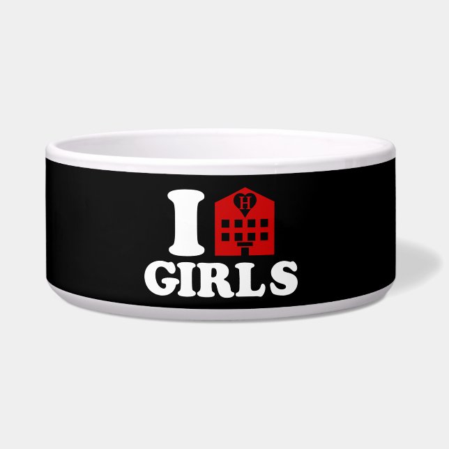 Comedero Me encantan los Chicas de los hoteles (Frente)