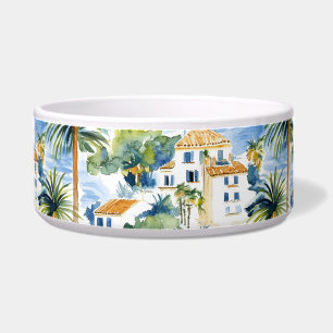 Comedero Mediterráneo Azul tropical