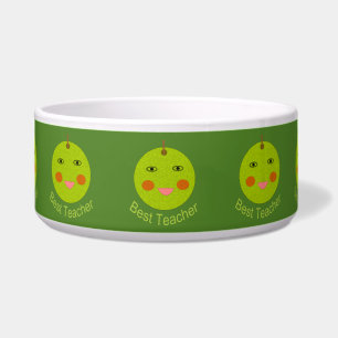 Comedero Mejor profesor feliz Apple Pet Bowl