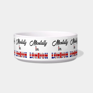 Comedero Mentalmente En London Pet Bowl