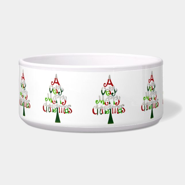 Comedero Merry Christmas Pet Bowl (Frente)