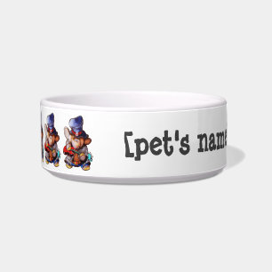 Comedero Metalphant Pet Bowl - añadir nombre