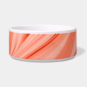 Comedero Mezcla ondulada salmón, melocotón, coral transpare