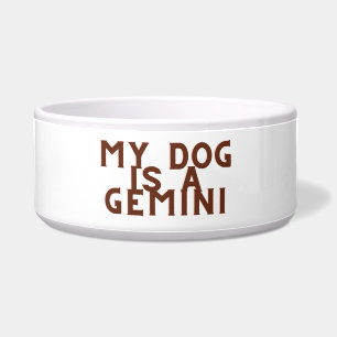 Comedero Mi perro es un gemini
