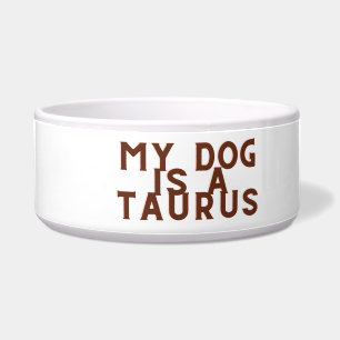 Comedero Mi perro es un Taurus