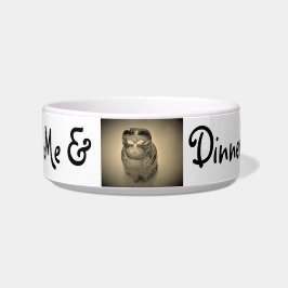 Comedero Mi tazón de gato de Cena y yo