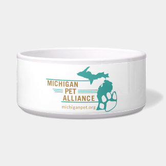 Comedero Michigan Mascota Alliance Ceramic Pet Bowl