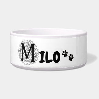 Comedero Milo - perros y gatos nombran bowl