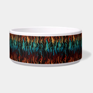 Comedero Mirando el abstracto del fuego