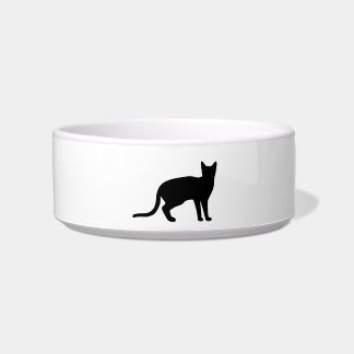 Comedero Mística Felina: Una Silueta de Gato Elegante