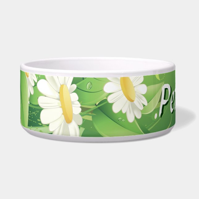 Comedero Moda floral 7 Tazón de mascotas (Frente)