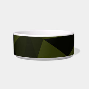 Comedero Moda geométrica verde oscuro de malla geométrica d