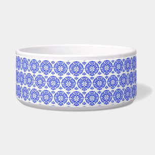 Comedero Modelo azul del damasco del chinoiserie del tarro