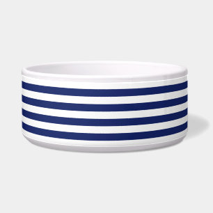 Comedero Modelo de la raya de los azules marinos y del