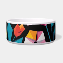 Comedero modern Simple Star geometric colorful pattern