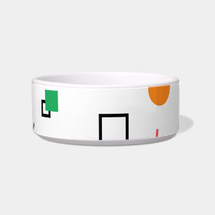 Comedero Moderno, lúdico, fresco, moderno, geométrico Memph