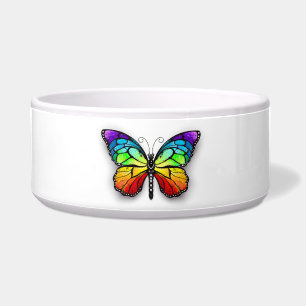Comedero Monarca de mariposa arcoiris