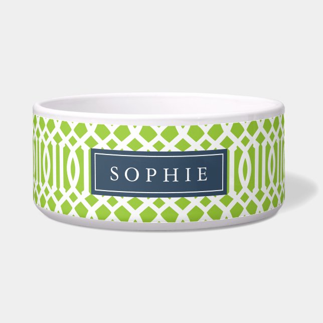 Comedero Monograma de la lima y la marina (Frente)