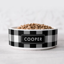 Monograma de verificación de búfalo negro