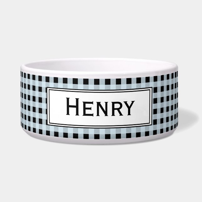 Comedero Monograma del control el | del búfalo (Frente)