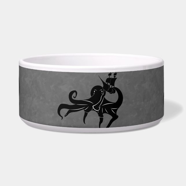 Comedero Monstruo y barco del mar de Kraken (Frente)