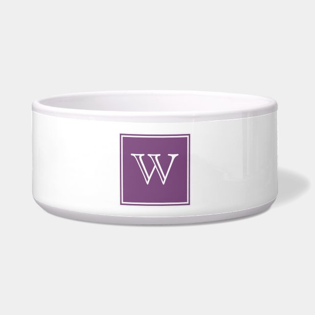 Comedero Morple Square Monogram Pet Bowl (Frente)
