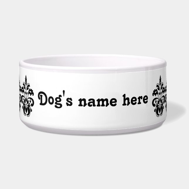 Comedero Motismo antiguo damasco (Frente)