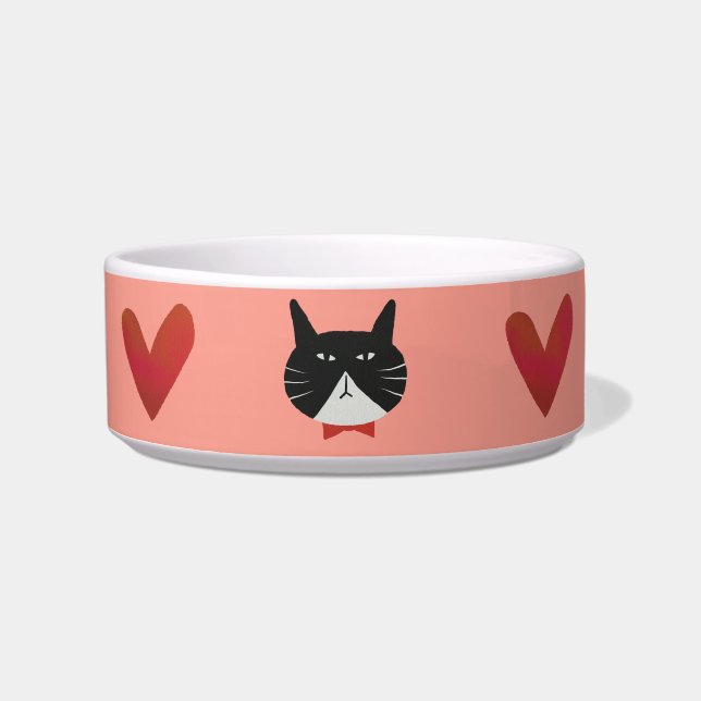 Comedero Mr. Valentine the Cat (Frente)