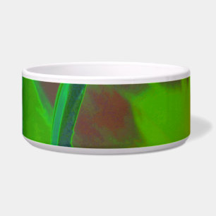 Comedero Mystic Green Tulip Dog Bowl