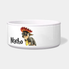 Comedero Nacho - tazón personalizado para perros