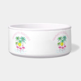 Comedero Namaste Beaches Yoga Tropic Cute Doggie Graphic