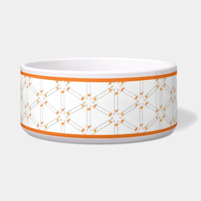 Comedero Naranja de esparkle (Frente)
