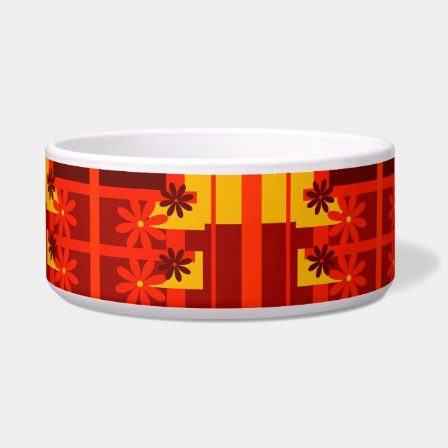 Comedero Naranja retro de los años 70, (Frente)