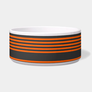 Comedero Naranja y carbón vegetal cinco rayas