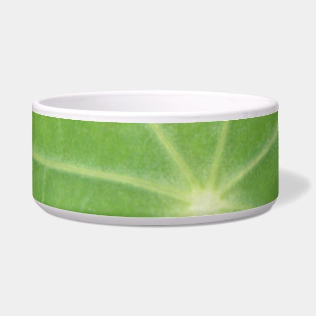 Comedero Nasturtium Leaf Dog Bowl (Frente)