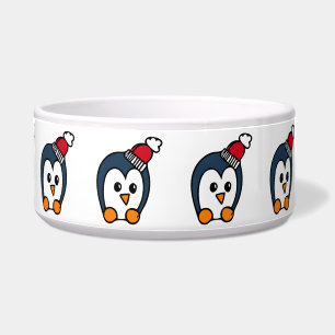 Comedero Navidad del pingüino
