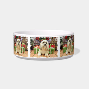 Comedero Navidad - Lasa Apso - a solas