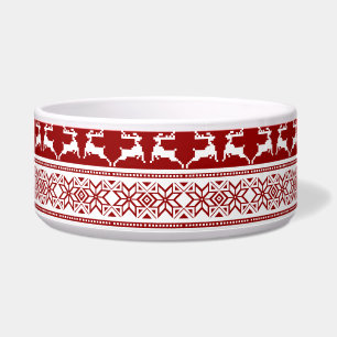 Comedero Navidad nórdica reno escandinavo