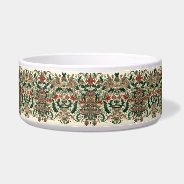 Comedero Navidad victoriana/clásica/vintage (Frente)