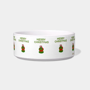 Comedero Navidades Cupcake Ceramic Pet Bowl