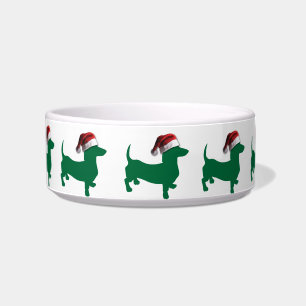 Comedero Navidades Dachshund Doxies