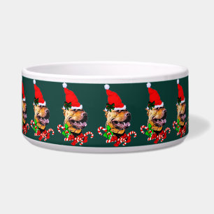 Comedero Navidades de American Pit Bull Terrier
