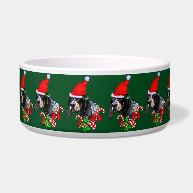 Comedero Navidades de Bluetick Coonhound (Frente)
