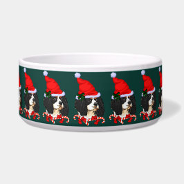 Comedero Navidades de Cavalier King Charles Spaniel