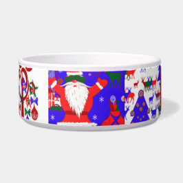 COMEDERO NAVIDADES DE DISEÑO BOWL DE PERRO - DISFRUTE DE PL