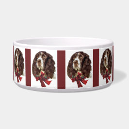 Comedero Navidades de English Springer Spaniel